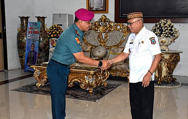 Pemkab Gorontalo dan Lanal Perkuat Sinergi Keamanan dan Kemaritiman
