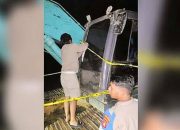 Polres Pohuwato Tindak Dugaan PETI di Patilanggio, Excavator dan Lima Orang Diamankan