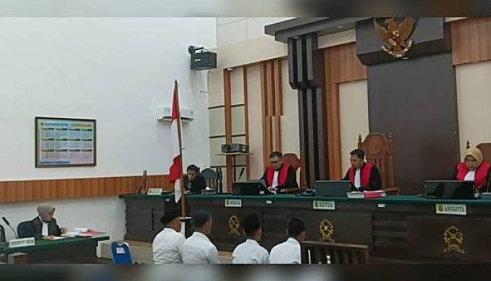 Sidang Perdana Kasus PETI Saripi Digelar, 10 Terdakwa Akui Dakwaan Jaksa