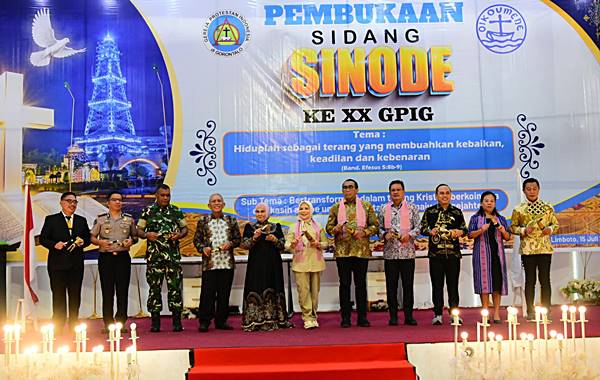 Sidang Sinode XX GPIG Jadi Momentum Perkuat Kerukunan dan Pembinaan Generasi Muda