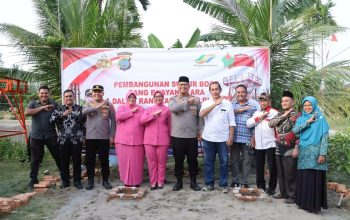 Holding Perkebunan Nusantara Perkuat Akses Air Bersih, PTPN IV PalmCo dan Polres Langkat Bangun Sumur Bor bagi Masyarakat