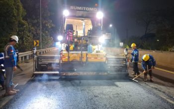 Tingkatkan Keandalan Jalan Tol, PT Jasamarga Tollroad Maintenance Laksanakan Pekerjaan Preservasi di Ruas Jalan Tol Semarang