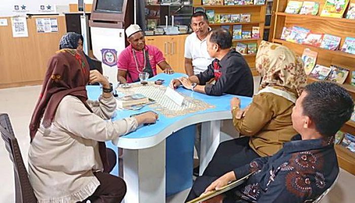 Dinas Arpus Provinsi Gorontalo Fasilitasi Riset Bahasa Polahi di Perpustakaan H.B. Jassin
