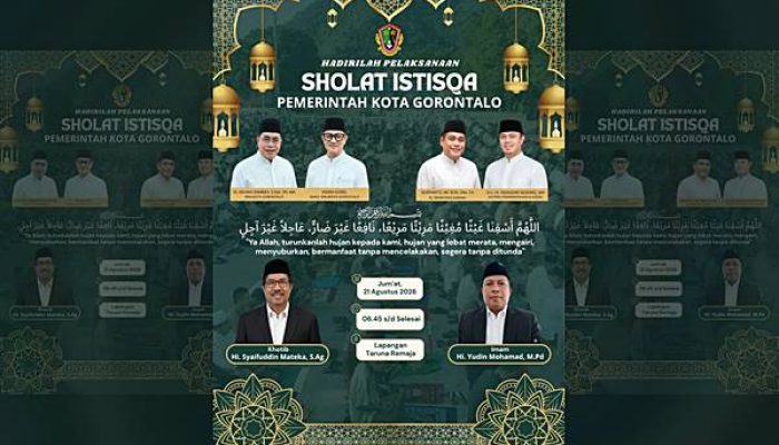 Hujan Tak Kunjung Turun, Besok Pemkot akan Gelar Salat Istisqa di Lapangan Taruna Remaja