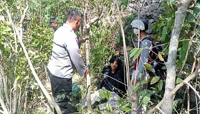Jatuh ke Jurang 20 Meter, Brimob Gorontalo Evakuasi Empat Korban Kecelakaan di GORR