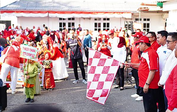 Karnaval Budaya dan Gerak Jalan Jadi Ruang Pembentukan Karakter Generasi Muda