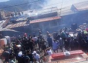 Kebakaran Hanguskan Empat Rumah di Biawu, Tiga Ludes Dilalap Api