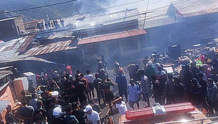 Kebakaran Hanguskan Empat Rumah di Biawu, Tiga Ludes Dilalap Api