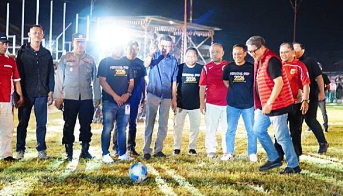 Kick Off Persital Talumolo Cup 2026, Indra Gobel Serukan Fair Play