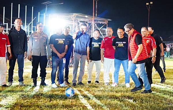 Kick Off Persital Talumolo Cup 2026, Indra Gobel Serukan Fair Play