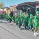 Kostum Tinkerbell TK Negeri Pembina Telaga Curi Perhatian di Karnaval Jalan Sehat+