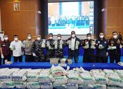 Narkoba Seberat 1,3 Ton Disita di Perairan Kepri