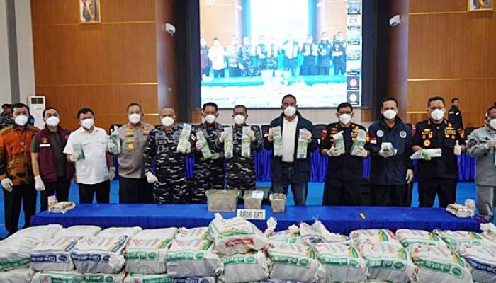 Narkoba Seberat 1,3 Ton Disita di Perairan Kepri