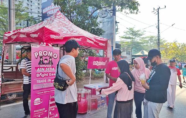 Pertamina Gencarkan Edukasi Energi Tepat Sasaran, BrightGas Hadir Meriahkan CFD Makassar