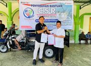 Pertamina Patra Niaga Bantu Motor Tiga Roda untuk Pengangkutan Sampah di Kolakaasi
