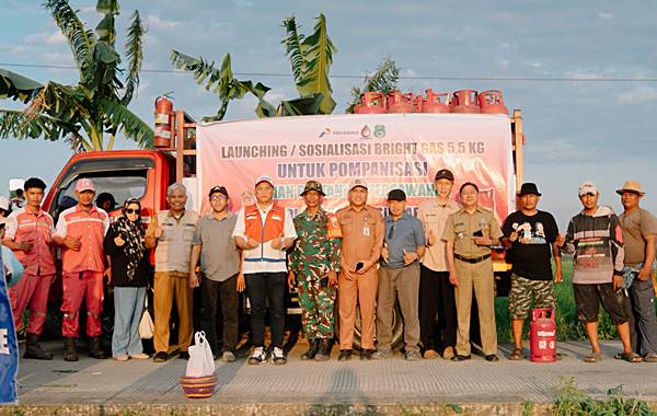Pertamina Patra Niaga Dorong Petani Sidrap Beralih ke Bright Gas untuk Pompa Irigasi