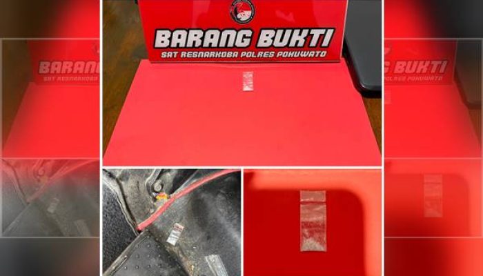 Polisi Bongkar Dua Kasus Sabu di Pohuwato: Enam Orang Diamankan, Satu Diantaranya dari Sulteng