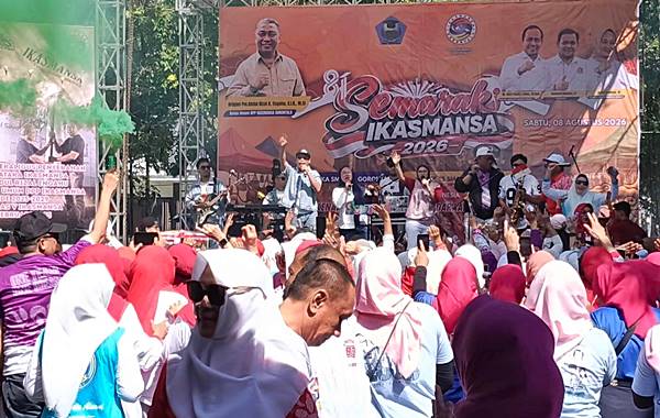 Ribuan Alumni Tumpah Ruah di Semarak IKA SMANSA, Abd Rizal_ Ini Rumah Kita Bersama
