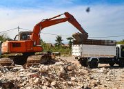 Sisa Bangunan Dibersihkan, Lokasi Pembangunan Kantor Wali Kota Baru Segera Dipagari