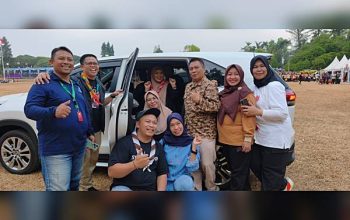 Tetap Semangati Kontingen, Wagub Idah Kunjungi Buperta Cibubur Meski Tengah Sakit