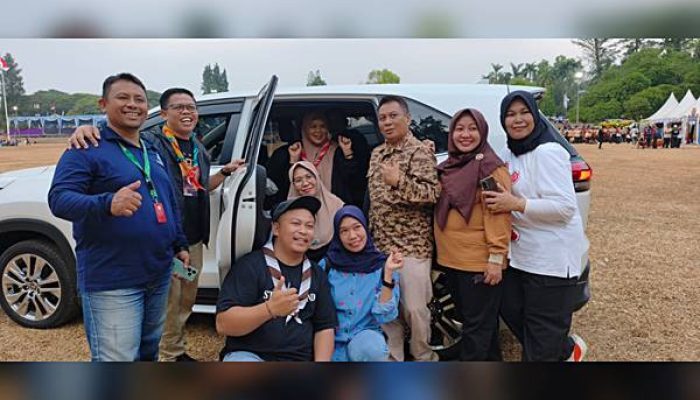 Tetap Semangati Kontingen, Wagub Idah Kunjungi Buperta Cibubur Meski Tengah Sakit