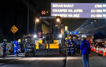 Pastikan Infrastruktur Jalan Tol Tetap Andal,  PT Jasamarga Tollroad Maintenance Laksanakan Pekerjaan Preservasi di Jalan Tol Jakarta–Cikampek