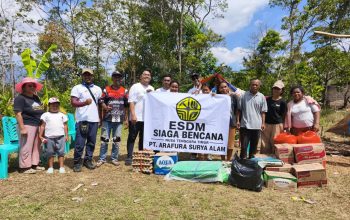 PT Arafura Surya Alam Salurkan Bantuan untuk Korban Gempa NTT