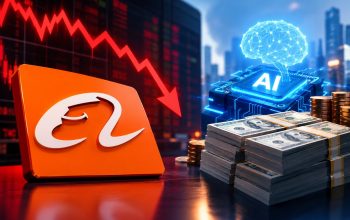 Saham Alibaba Anjlok 10%, Investor Soroti Aksi Penggalangan Dana US$10,2 Miliar untuk AI