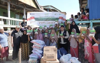 PTPN Group Kirim 17 Ton Bantuan untuk Korban Bencana di NTT