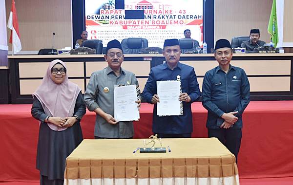 Bupati Rum Pagau Serahkan Pertanggungjawaban APBD 2025 ke DPRD Boalemo