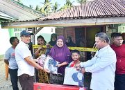 Korban Kebakaran Piloliyanga Dapat Bantuan, Wabup Minta Warga Waspada