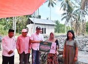 Tiga Keluarga Korban Kebakaran di Buti Terima Santunan Baznas