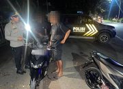 Balap Liar di Eks Kantor Bappeda Pohuwato Dibubarkan Polisi
