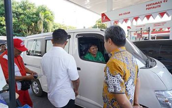Bareng Pertamina Patra Niaga, Pemprov Sulsel Sidak SPBU di Wilayah Makassar