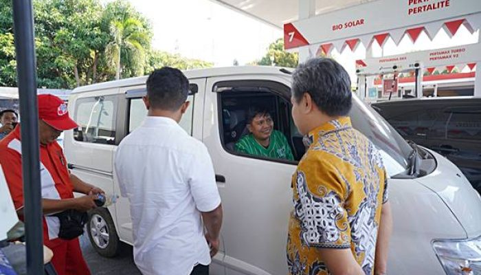 Bareng Pertamina Patra Niaga, Pemprov Sulsel Sidak SPBU di Wilayah Makassar