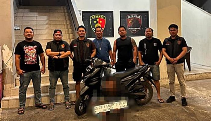 Baru Beberapa Jam Motor Raib, Residivis Curanmor Dibekuk URC di Tenda