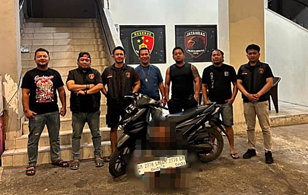Baru Beberapa Jam Motor Raib, Residivis Curanmor Dibekuk URC di Tenda