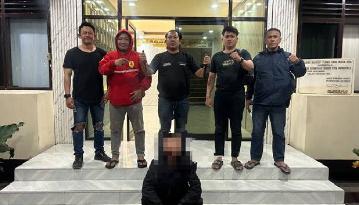 Bawa Sangkur Kejar Mantan Pacar, Oknum Satpam Bank di Gorontalo Diciduk Polisi
