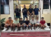 Dendam Lama Meledak, Tujuh Pria Diciduk Usai Aniaya Buruh dengan Sajam