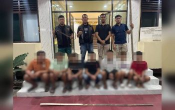 Dendam Lama Meledak, Tujuh Pria Diciduk Usai Aniaya Buruh dengan Sajam