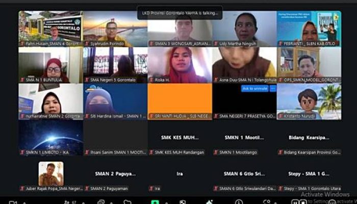 Dinas Arpus Provinsi Gorontalo Perkuat Tata Kelola Surat Digital Sekolah