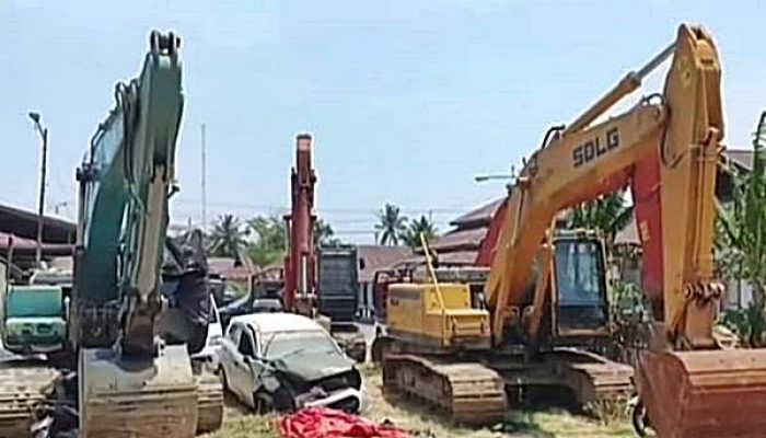 Excavator Disikat, Polisi Bidik Pengendali Tambang Ilegal