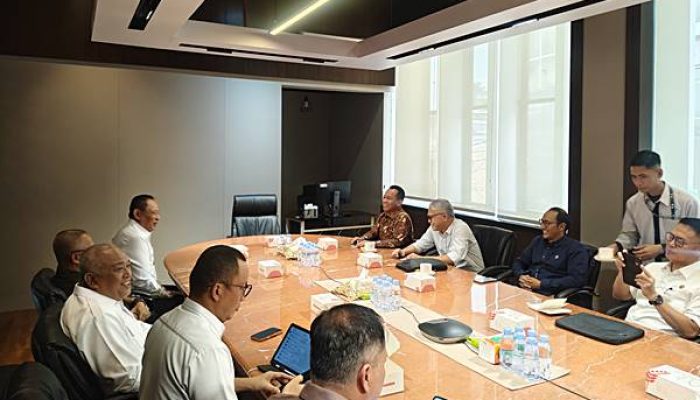 Gubernur Gusnar Pimpin Bupati dan Wabup Temui Dirjen Minerba, Nasib 14 Blok WPR Mulai Terang