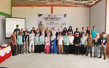 KKN Tematik II UNG Dorong Ketahanan Pangan Keluarga melalui Pembukuan Usaha Tani