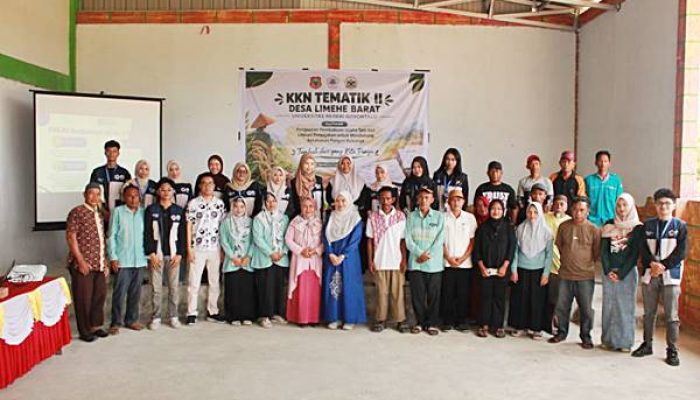 KKN Tematik II UNG Dorong Ketahanan Pangan Keluarga melalui Pembukuan Usaha Tani