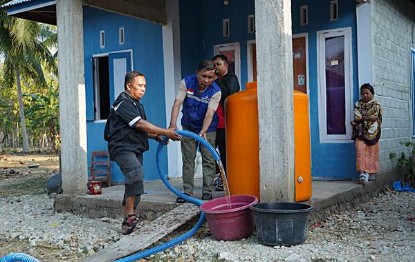 Kemarau Keringkan Sumber Air, Bupati-Wabup Gorontalo Instruksikan Distribusi Air Bersih