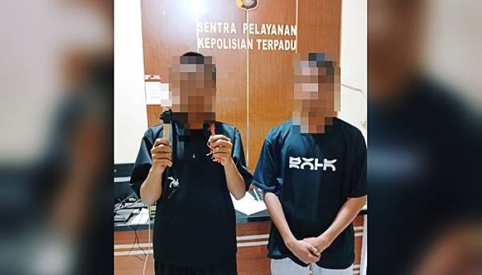 Kepergok Rakit Panah Wayer di Depan Balai Desa, Delapan Remaja di Boalemo Diamankan Polisi