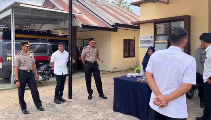 Mendadak, 11 Personel Intelkam Polres Boalemo Jalani Tes Urine