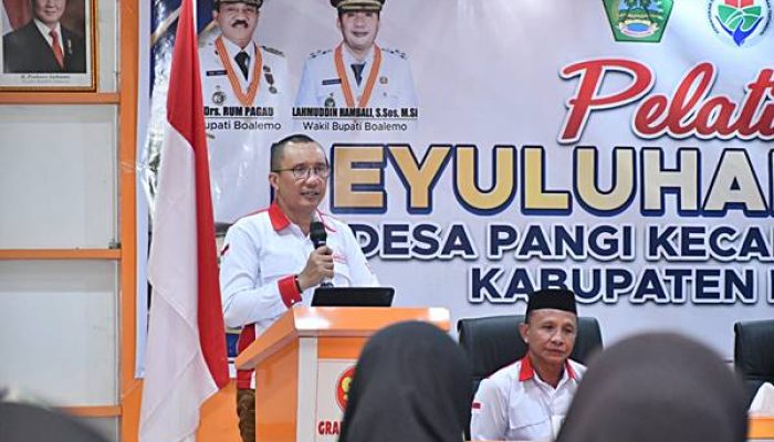 Wabup Lahmuddin Minta Pengelolaan Dana Desa Pangi Lebih Transparan