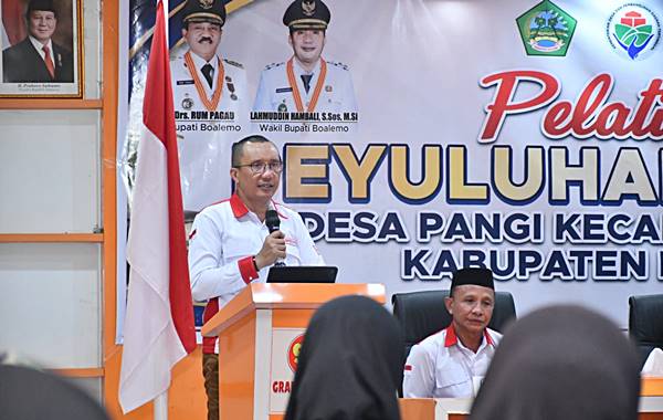 Wabup Lahmuddin Minta Pengelolaan Dana Desa Pangi Lebih Transparan
